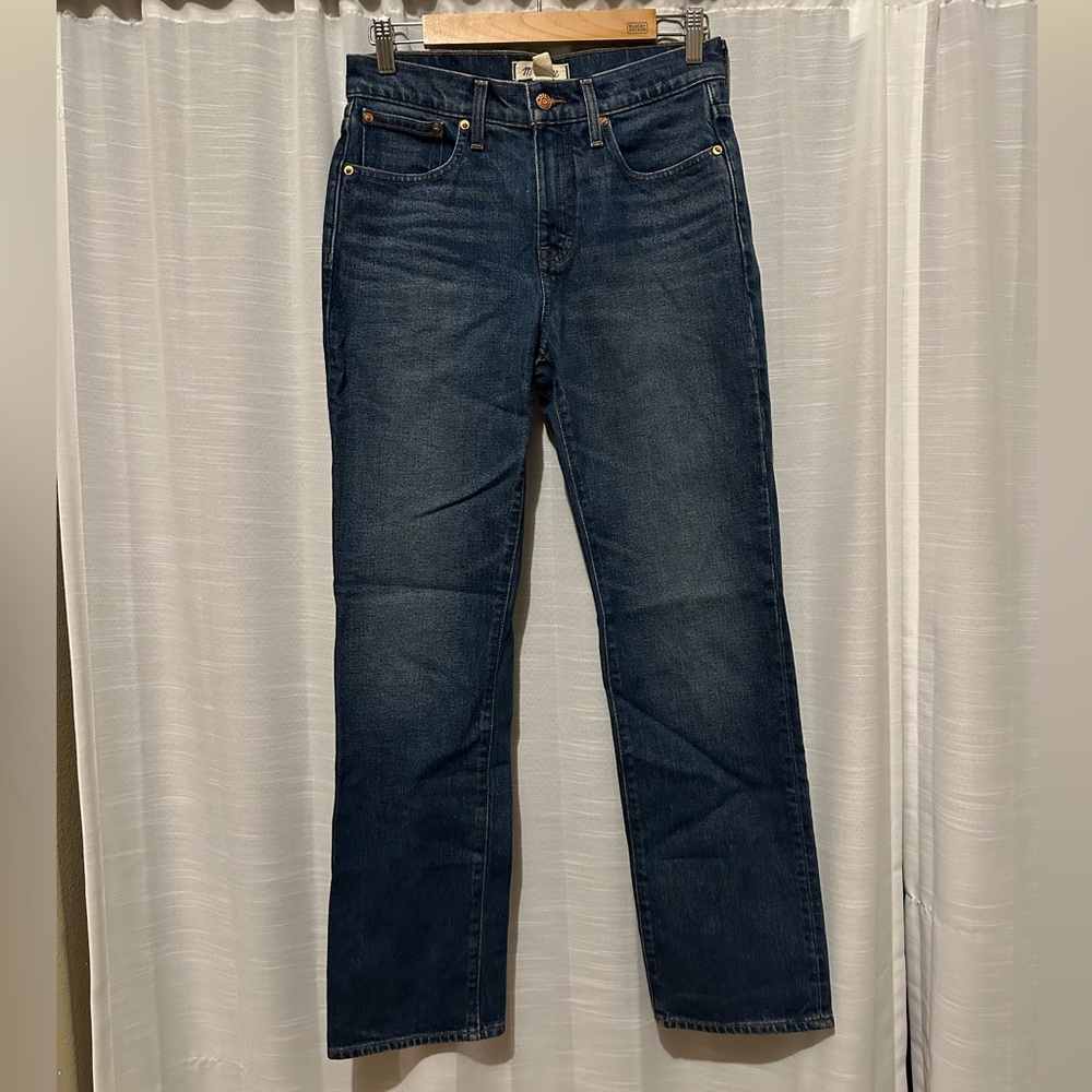 Madewell Mid Rise Straight Jean